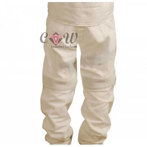 Oblivion Tom Cruise (Jack Harper) White Leather Pants