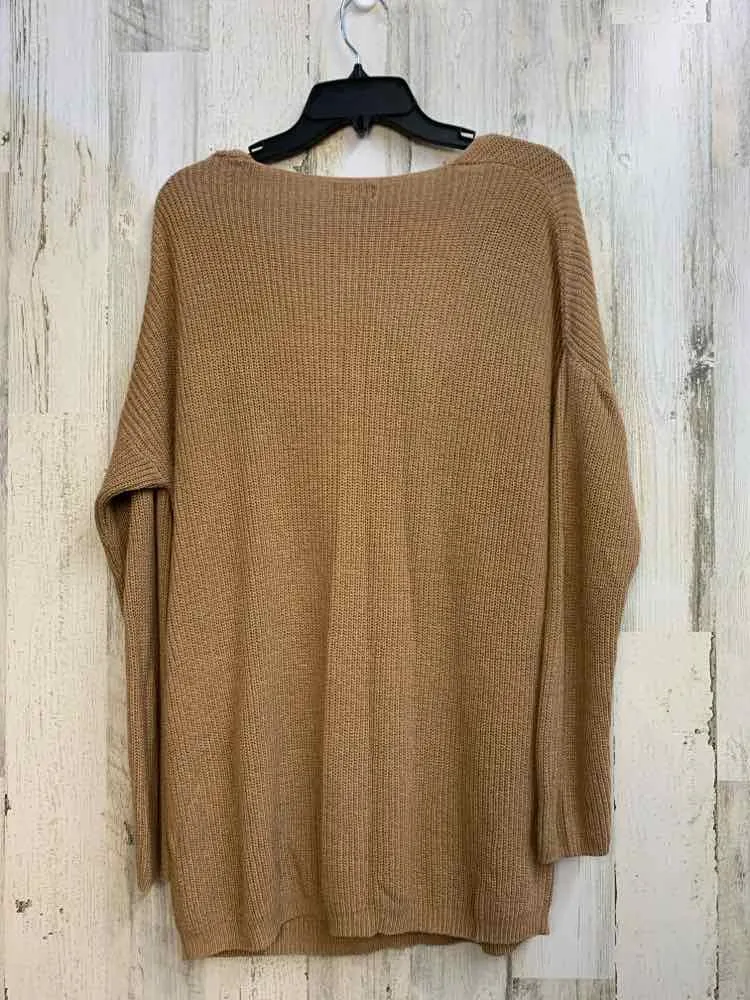 OLD NAVY Tops Size L Tan SWEATER Sweater