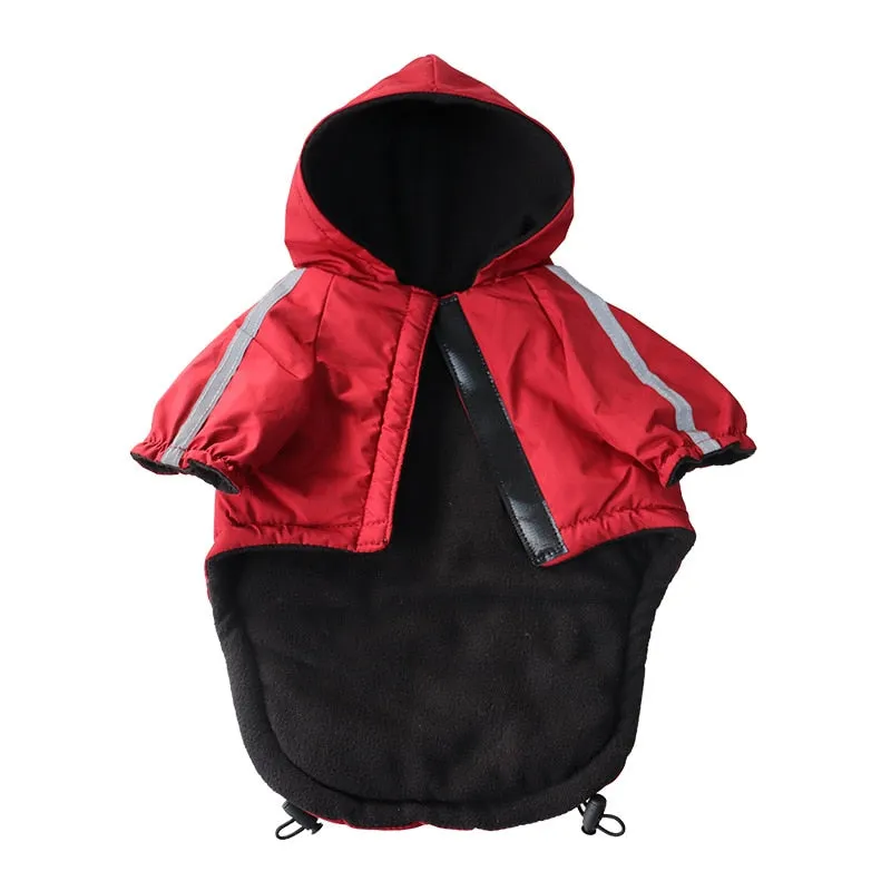 Pat and Pet Emporium | Pet Clothing | Reflective Rain Hoodie