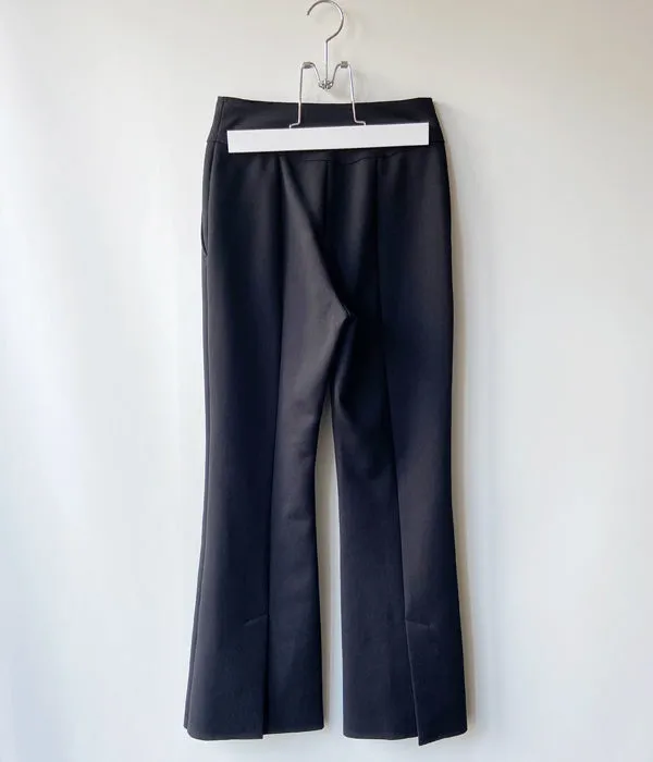 PHEENY/AMUNZEN FLARED PANTS(BLACK)