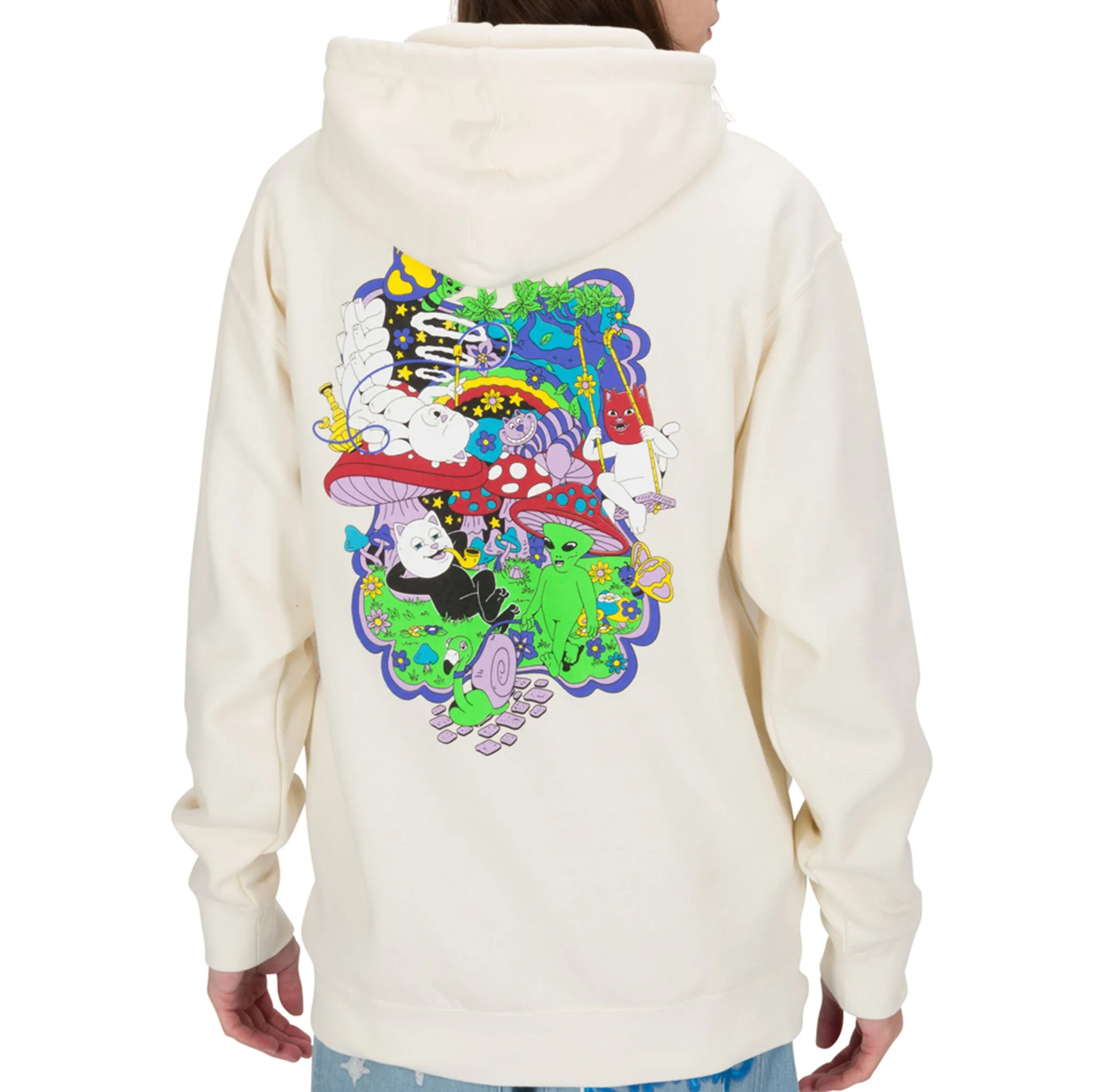 Rabbit Hole Hoodie (Bone)