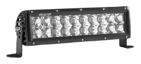 Rigid Industries E-Series PRO LED Light Bar - Double Row - Flood/Spot Beam - 165 Watts - 10" Long - White LED - Aluminum - Black - Universal