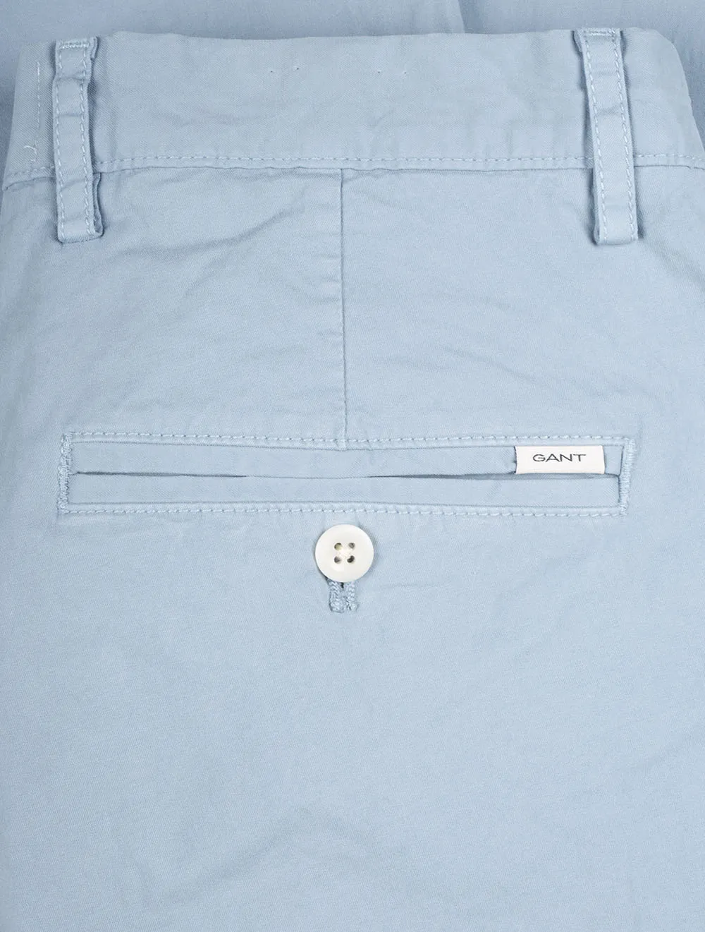 Slim Sunfaded Chinos Dove Blue