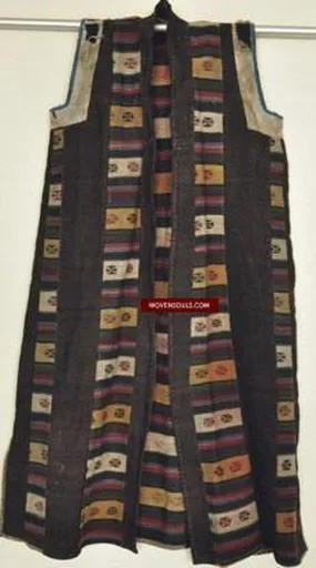 SOLD Semi-Antique Himalayan Textile - Coat / Robe from Tibet