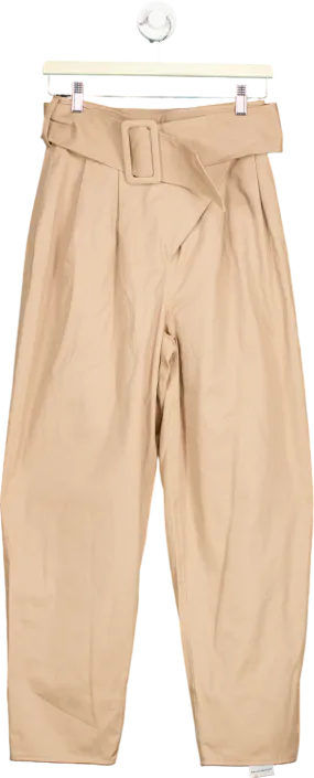 Song of Style Beige High-Waisted Trousers S