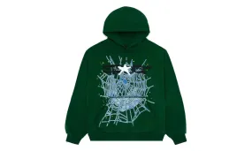 Sp5der Web Hoodie Hunter Green