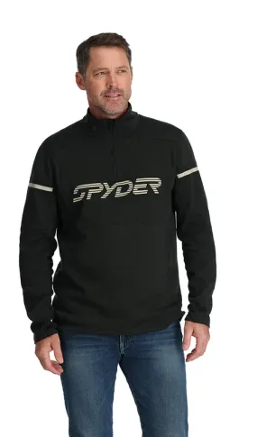 Spyder Speed Half Zip Mens Fleece Black