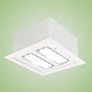 Techlight LRCL Fusion Series Square Recessed LED Canopy