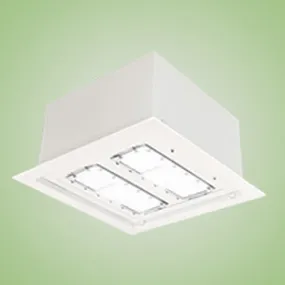 Techlight LRCL Fusion Series Square Recessed LED Canopy