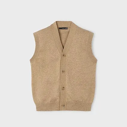 Toffee Knitted Vest