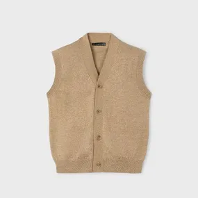 Toffee Knitted Vest