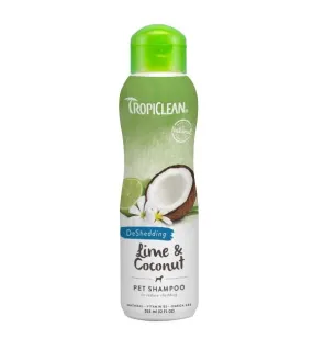 TropiClean Lime & Coconut Deshedding Dog Shampoo