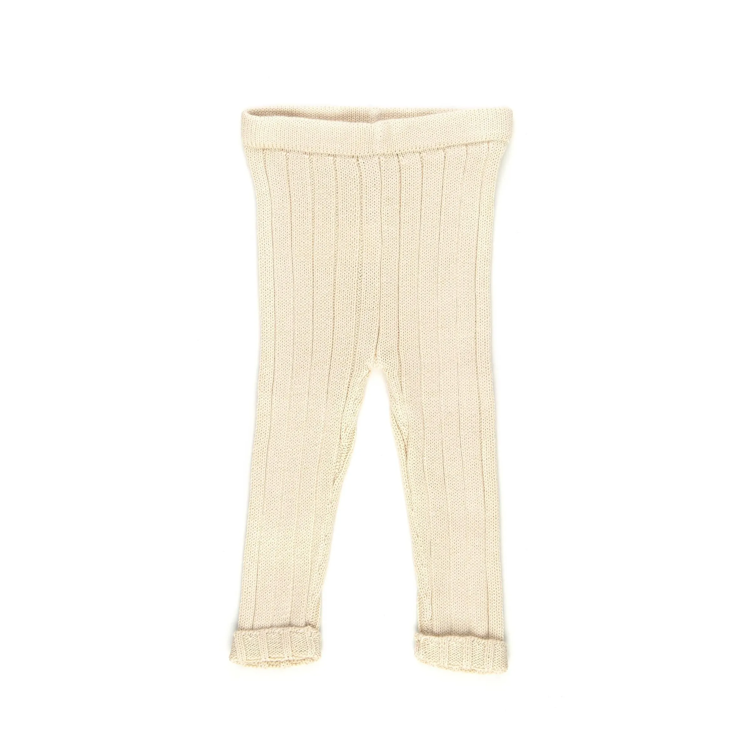 Tun Tun Natural Knitted Leggings