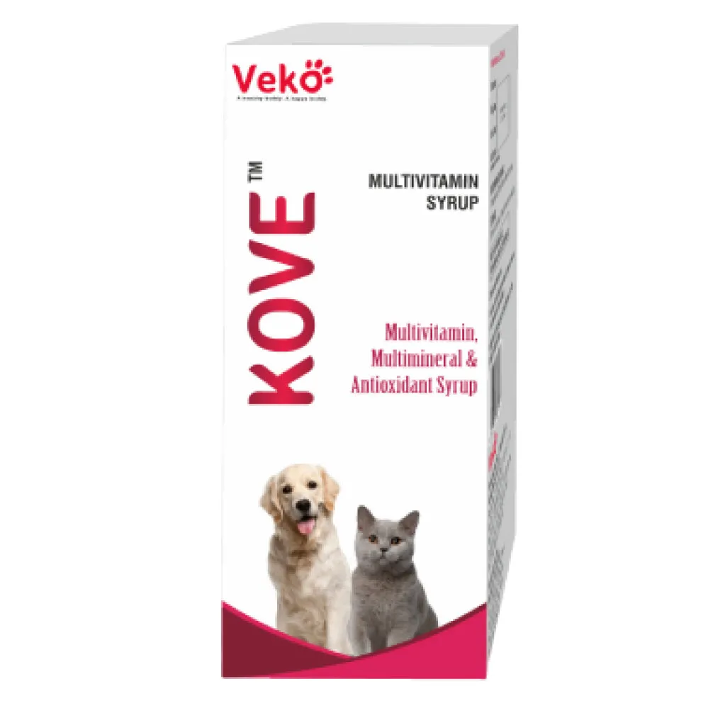 Veko Kove Multivitamin Syrup for Dogs and Cats (200ml)