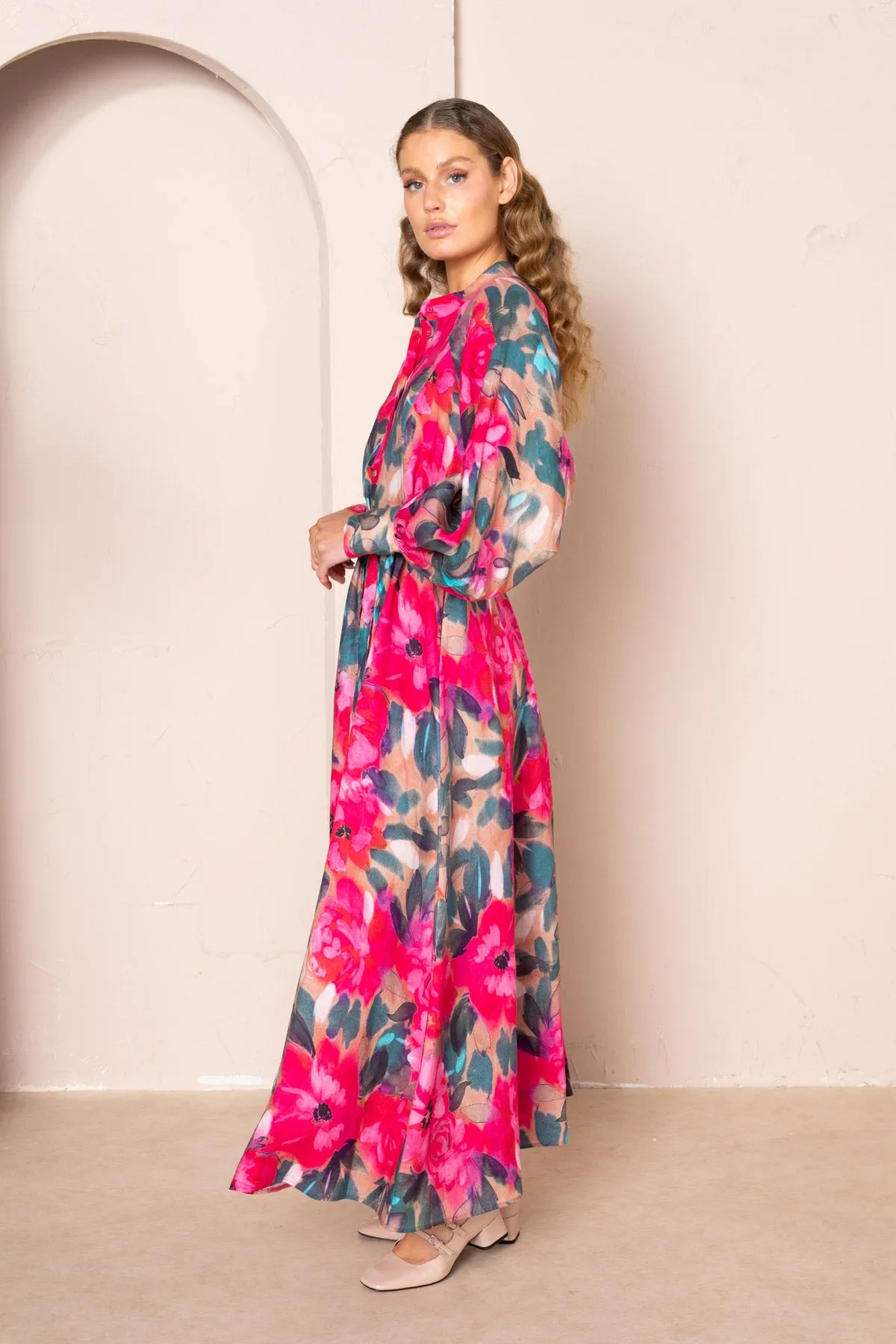 Wanda Raglan Maxi Dress