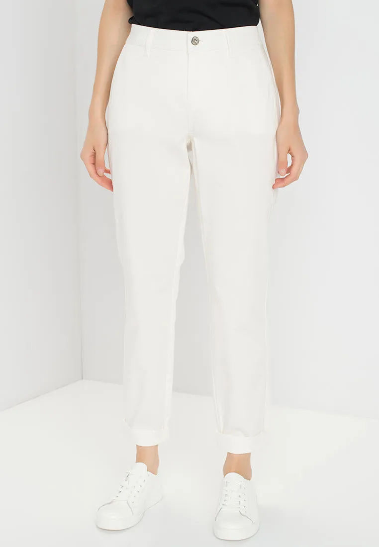 White Cotton Pant