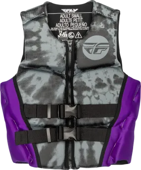 WMN'S NEOPRENE FLOTATION VEST PURPLE/GREY/BLACK XL