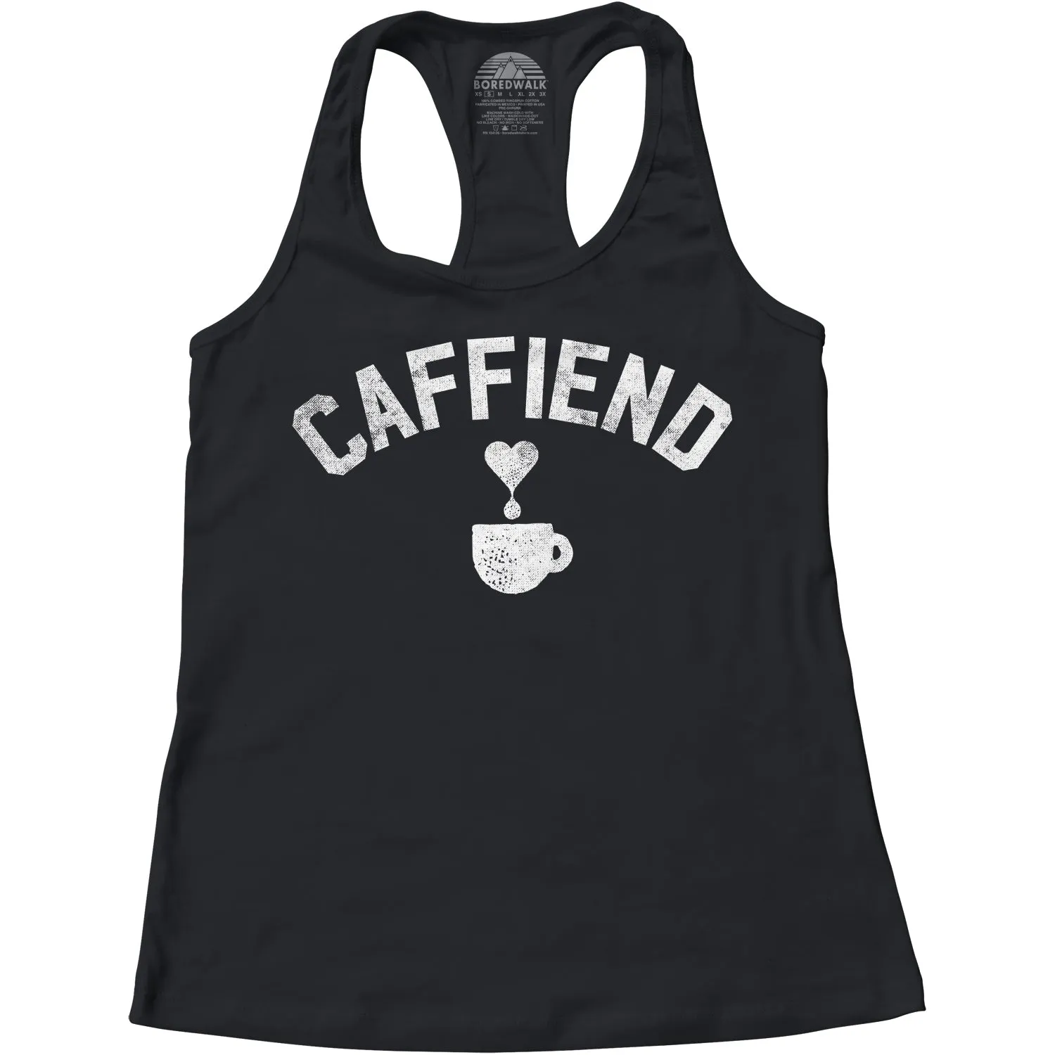 Women's Caffiend Racerback Tank Top