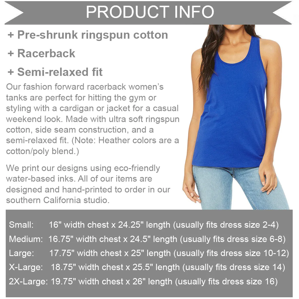 Women's Caffiend Racerback Tank Top