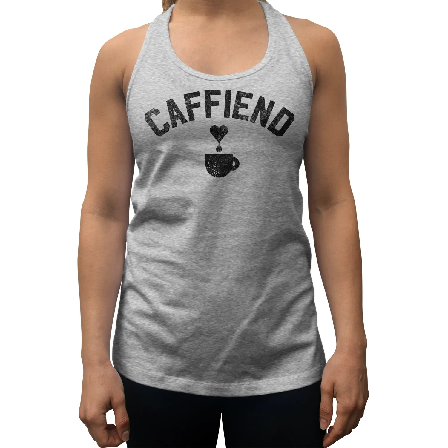 Women's Caffiend Racerback Tank Top