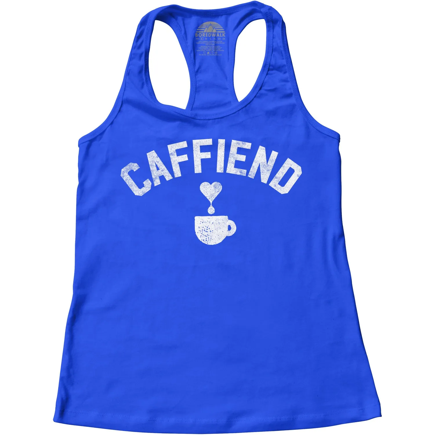 Women's Caffiend Racerback Tank Top