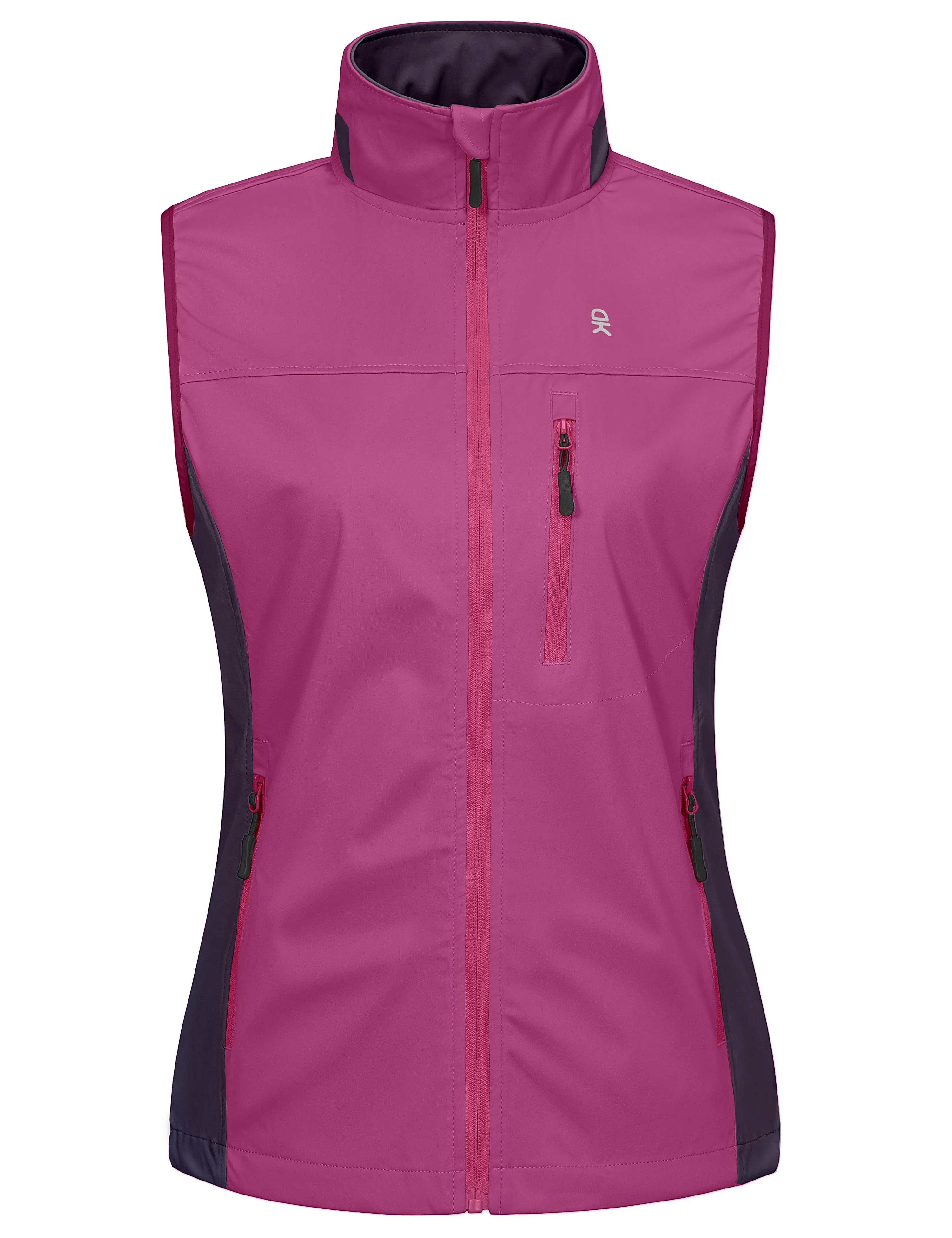 Women's Lightweight Patchwork Softshell Golf Vest