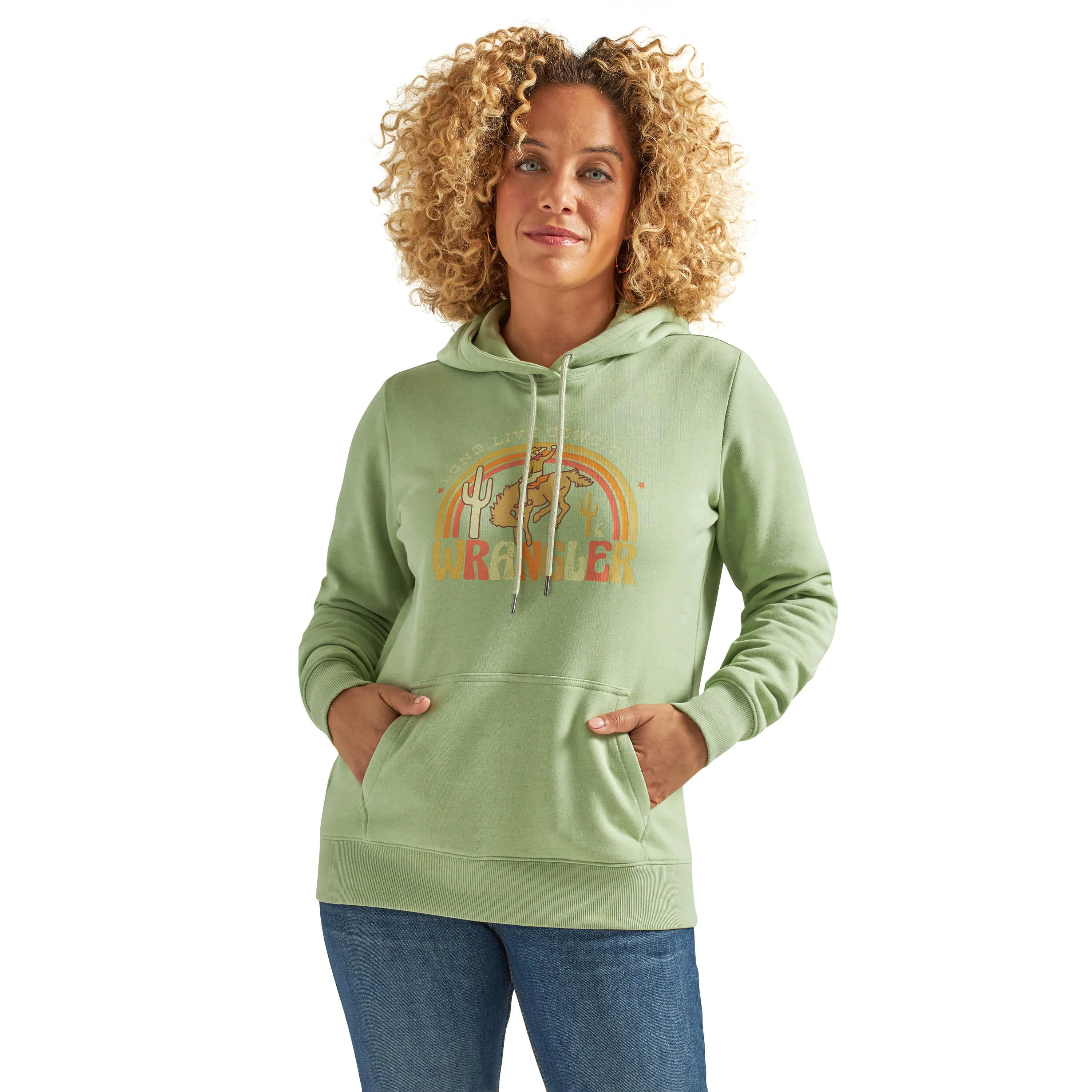 Wrangler | Long Live Cowgirls Reseda Heather Hoodie