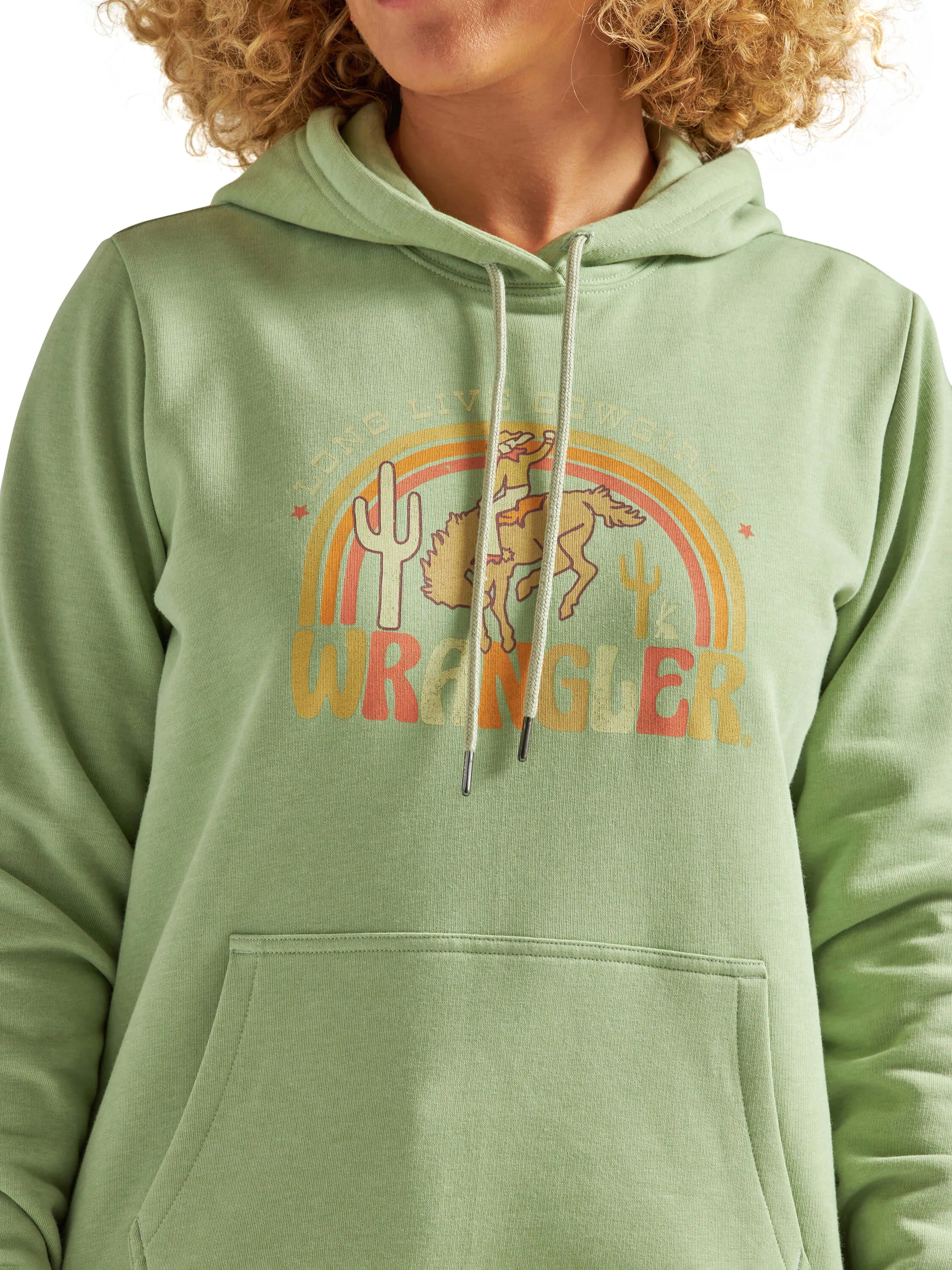 Wrangler | Long Live Cowgirls Reseda Heather Hoodie