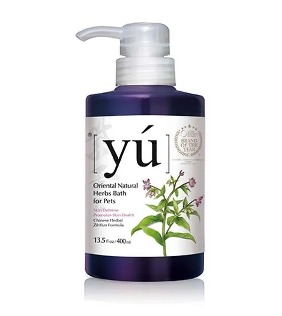 YU Skin Defense Chinese Herbal ZihYun Formula Dog Shampoo